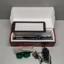 Red Light Therapy for Face and Body, GMOWNW Infrared Light Therapy Lamp with Stand, 660nm Red Light and 850nm Near Infrared Light Therapy Device for Face Knee Body, Skin Care at Home