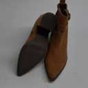 SM New York Celia Ankle Boots
 Size 10 Brown