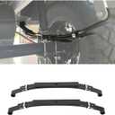 ECOTRIC 3 Leafs Rear Leaf Springs Compatible with 1981+ Club Car DS Golf Cart Heavy Duty with Bushings and Sleeves PAIR