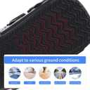 Inflatable Walking Boot, Air Cam Walker Fracture Boot Orthopaedic boot for Sprained Ankle, Short Air Walker Brace for Broken Foot Achilles Tendon Injury Black (Small)