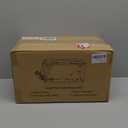 3.5 Gallon Betta Fish Tank, All in One Aquarium Starter Kits with Back Filter, Adjustable Pump, 25W Heater, LED Thermometer, LED Light with Timer & Water Changer Kit, for Mom Wife