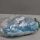 RUN HELIX Toilet Rugs U-Shaped 20x20 Extra Soft Chenille Bath Rugs, PVC Backing Quick Dry, Machine Washable Contour Bathroom Rugs for Toilet Contoured Bath Mats Home Decor Accessories Teal