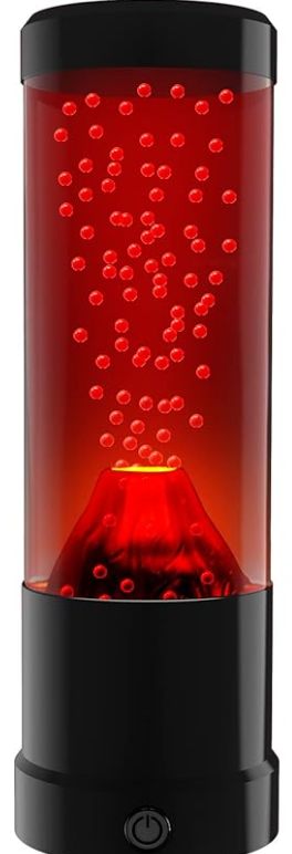 Merkury Volcano lamp for Adults, LED Multi-Color Changing Lamps Novelty Night Light Mood Table Lamp for Home Bedroom Office Desktop Decoration
