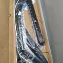 in-Channel Rain Guards for 2017-2022 F250 F350 F450 F550 Super Duty Crew Cab, Window Visor Shields Vent Deflector Shade Wind Dark Smoke 2018 2019 2020 2021, Tape-On Inside-Mount, 4PCS