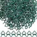 120PCS Plant Support Clips, Gentle Flower Plant Clamps for Supporting Vine Climbing Plants, Gardening Lever Loop Gripper Clips Help Stems Vines Grow Straight Upright