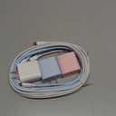 20W USB C Fast Charging for iPhone 17 Air/16/15 Pro Max, 3Pack Colorful Mixed Charger Block with Braided Long USB C to C Cables (6/6/10ft) Compatible with iPhone16/15 Pro/15 Plus/iPad Pro (White+Pink+Blue)