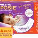 Sposie Diaper Booster Pads | Stop Leaks in Baby Overnight, Nighttime Diapers | Disposable Toddler Training Underwear Girls & Boys | Adhesive Diaper Pad | 84 Count (Pack of 1)