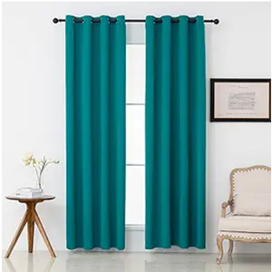 Pickluc Teal Blackout Curtains with Grommet 84 Inches Long 2 Panels, Light Blocking Window Drapes for Living Room, Thermal Insulated, Noise Reduction, Privacy Protection, 52" Wide x 84" Length
