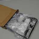 2 Pack Pot Lid Organizer Rack for Cabinet Door/Wall, 6-Tier Pot Lid Holders inside Cabinet Door, No Drilling Adhesive Wall/Door Mounted Rustproof Pots and Pans Lid Organizers for Kitchen Storage Black