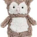 Apricot Lamb Toys Plush Brown Owl Stuffed Animal Soft Cuddly Perfect for Child (Brown Owl,9.5 Inches)