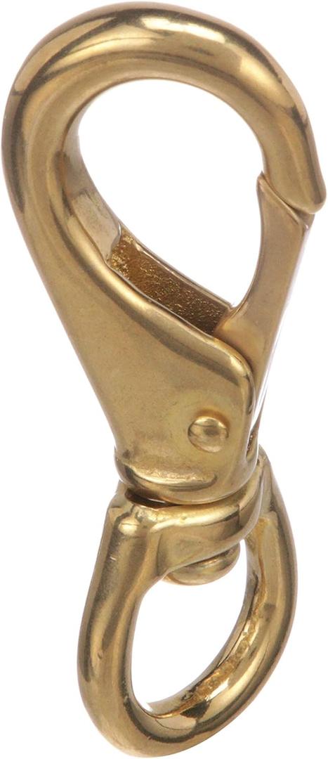 Seachoice Swivel Eye Snap, Cast Brass, Various Sizes