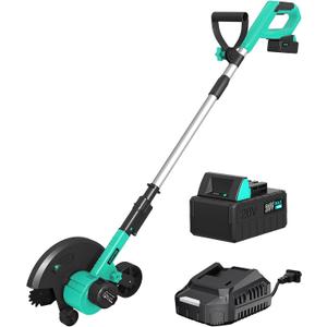 Garvee 20V 9" Cordless Lawn Edger with 4.0Ah Battery & Charger