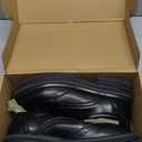 Oxford Shoes for Women Women's Oxford Shoes Platform Classic Lace Up Loafers Comfortable Dress Business Casual Work Office Oxfords Shoe for Ladies (7.5, Black)