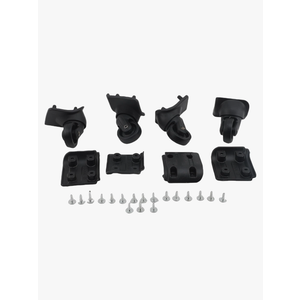 Luggage Wheels Replacement Kit, Suitcase Wheels Replacement Wear-Resistant 360° Silent Spinner Wheels Universal Wheels for Suitcases 4 pcs