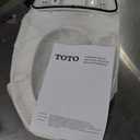 TOTO SoftClose Slow Close Elongated Toilet Seat and Lid, Cotton White