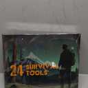 VEITORLD Gifts for Him Men Husband Dad Valentines Day - Survival Gear and Equipment 12 in 1, Survival Kits - Cool Fishing Hunting Camping Anniversary Birthday Gift for Man Teen Boy Boyfriend Women