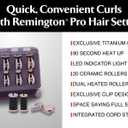 Remington Pro Hair Setter Hot Rollers, Curlers With Thermaluxe Advanced Thermal Technology