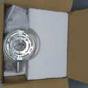 2 Light Bathroom Wall Sconce Light Fixtures with Clear Glass Bathroom Wall Lights Over Mirror Vanity Lights Chrome with E26 Base