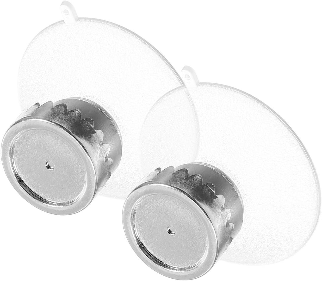 2 Sets of Creative Magnetic Soap Holders, Wall-Mounted Stainless Steel Soap Dishes for Bathroom, Self-Draining Cleanser Holder for Shower Wall, Compact and Easy to Clean