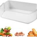 DA97-12650A Refrigerator Right Door Shelf Storage Drawer, Replacement for Samsung Refrigerator Basket Bin 