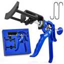 Orion Motor Tech Dual Piston Brake Caliper Compressor, Heavy Duty Brake Caliper Compression Tool for Brake Pad Replacement, Disc Brake Caliper Piston Compressor Tool for Most Cars & Trucks