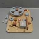 Vanplay Montessori Busy Board for Toddlers - Wooden Montessori Toys, Aesthetic Sensory Activity for Fine Motor Skills, Travel Busy Board Educational Sensory Toys for Boys and Girls