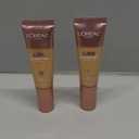 L'Oreal Paris Lumi Le Glow Skin Tint, Lightweight WaterBased Tinted Serum with FoundationLike Coverage, Glow Illuminator, Neutral 200, 0.85 Fl Oz, Pack of 2