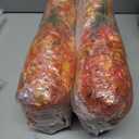 SHareconn 20 Bundles Artificial Fall Flowers for Outdoors Decoration, Fake Silk Daisy Realistic Faux Plants UV Resistant for Planter Home Porch Patio Autumn Indoor Outside Decor, Sunset Red Orange Pack of 2