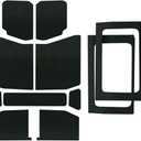 Design Engineering Boom Mat Black Complete Sound Deadening Kit Compatible with 4-Door Jeep Wrangler JL (2018-up)