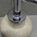 2pcs/Set Hand Soap Dispenser Sets - 10.8oz Refillable Resin Liquid Soap Dispensers with Rust-Proof Pump for Bathroom Countertop or Kitchen, Beige