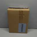 3 Pack Glass Christmas Trees Lighted Christmas Tree Tabletop Glitter Christmas Centerpieces Decoration Glass Xmas Tree Holiday Figurines Ornament for Tables Mantle Holiday Fireplace(Gold)