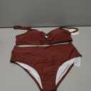 ANRABESS Womens Triangle Bikini Sets O Ring Cut Out Two Piece Swimsuit Mid Rise Cute 2026 Summer Beach Cheeky Bathing Suits (Medium)