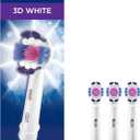Oral-B 3D White Electric Toothbrush Replacement Brush Heads Refill, 3 Count