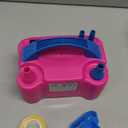 FLSEPAMB Balloon Pump, Electric Balloon Pump,Portable Dual Nozzles Electric Balloon Air Pump 110V 600W, Electric Balloon Inflator with Tying Tool, Colored Ribbons for Party Decoration