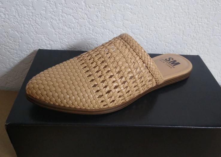 SM New York Reanne Women Sandals Size 8.5 Color Natural