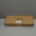 cozoo LED Desk Lamp with USB Charging Ports and Type C Port,2 AC Outlets,9 Lighting Modes,Touch/Memory/Timer Function,10W Eye Protection Foldable Reading Light,Study Lamp,Dorm Essentials Desk Light