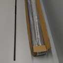 15 Pcs Hollow Single Twist Iron Balusters, 1/2" x 44" Hollow Iron Baluster for Staircase Remodel, Matte Black Metal Railing