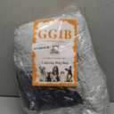 GGIB Calming Dog Bed Fluffy Plush Dog Mat for Furniture Protector with Removable Washable Cover for Large Medium Small Dogs and Cats (Large, Grey) (45.0"L x 37.0"W x 6.0"Th)