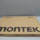 Montek 1.1" Ultra Slim TV Wall Mount for 37-75 Inch TVs, 132lbs Heavy Duty, 4X Weight Tested, Full Motion Articulating Bracket, Max VESA 400x400mm, Fits 16/18" Studs