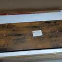 VASAGLE Floating Shelf Set of 2, for Photos, Decorations, in Living Room, Kitchen, Hallway, Entryway, Bathroom, Rustic Brown ULWS026X02