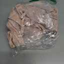 ZAFUL Tankini Swimsuits for Women Smocked Ruffles Tie Front Bowknot Textured High Cut Tanga Tankini Set(Pink L)