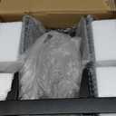 Floating Book Shelves for Wall, 8 Tier Invisible Floating Bookshelf, Vertical Spine Book Tower, Wall Mounted & Space Saving, Heavy Duty Metal Book Organizer for Home Office, 4 Pack Black