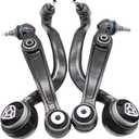 4Pcs Front Lower Control Arm Suspension kit fit for 2014 2015 2016 2017 2018 BMW X5, for 2015-2019 BMW X6