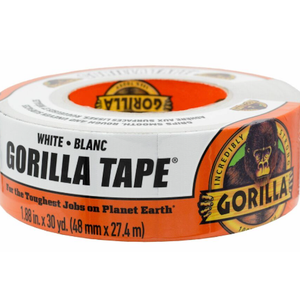 Gorilla Crystal Clear Tape, 1.88” x 18 yd (Pack of 1) - Weather Resistant for Indoor or Outdoor Projects and Repairs