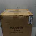 13x6.50-6 Flat Free Lawn Mower Tires, 3/4" Bore ID for Residential and Commercial, 13x6.5-6 Solid Rubber Zero Turn Riding Mower Front Tire and Wheel, 4"-7.1" Centered Hub (2 Pack)