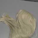 Platinum blonde Wig with Bangs for Women  Long Straight Heat Resistant Synthetic Wig for Daily Use, Party, Halloween, Cosplay  24 Inch Platinum blonde Wig for Girls