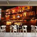Japanese Cuisine Wall Mural Wallpaper for Bedroom 173" x 120"(W x H) (No.40)