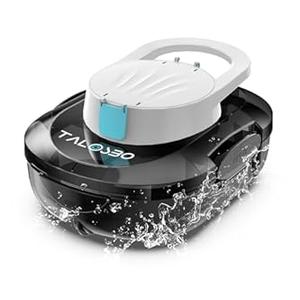 [2026 New] TALOSBO S1 PRO Cordless Pool Vacuum – Powerful Robotic Cleaner for Above-Ground Pools up to 1076 Sq.ft, 120-Min Runtime, 2.5H Fast Charging, Smart Auto-Parking Design