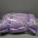 Primlect Thickened Toddler Nap Mat with Removable Pillow and Minky Blanket, Extra Large 55''x35'' Sleeping Bag, Washable, Roll up, Perfect for Daycare, Preschool, Kindergarten, Boys and Girls Purple