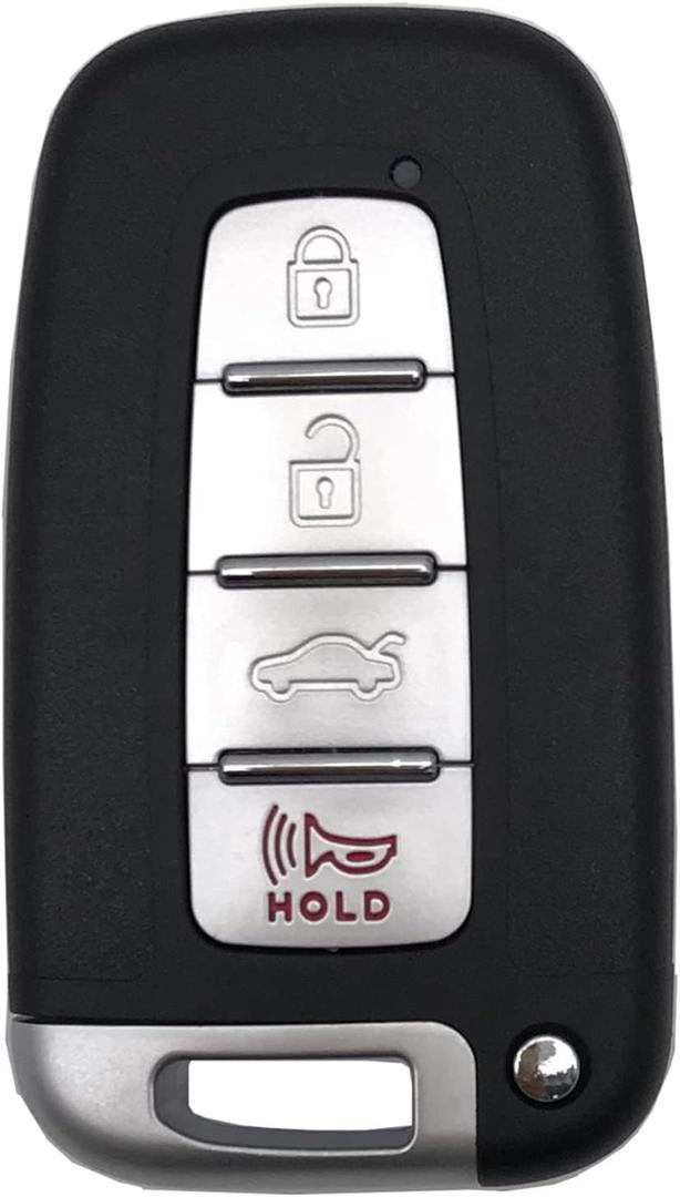 Replacement Key Fob Case Shell Fit for Hyundai Sonata 2011-2015/ Elantra 2011-2013/ Genesis 2009-2014/ Veloster 2011-2017 SY5HMFNA04 (1)